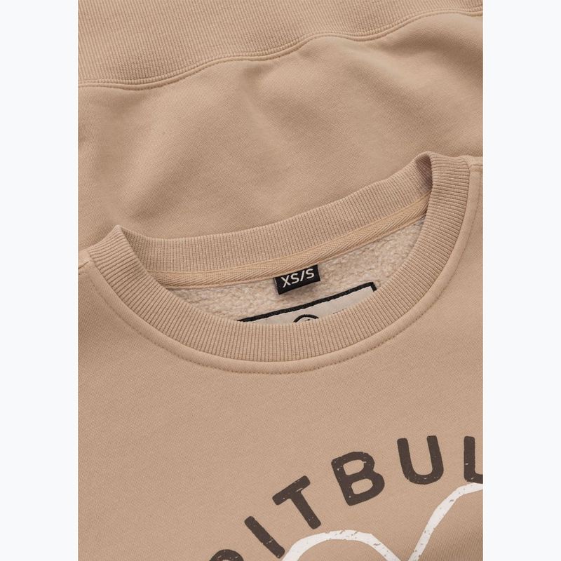 Hoodie Sweatshirt Damen Pitbull Manzanita Heart Crewneck Sweatshirt sand 6