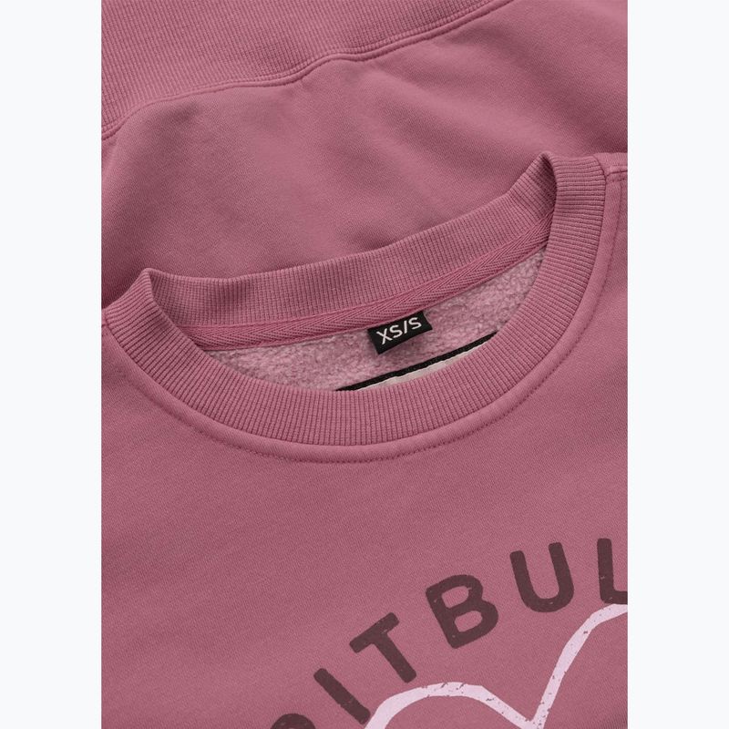 Hoodie Sweatshirt Damen Pitbull Manzanita Heart Crewneck Sweatshirt pink 8