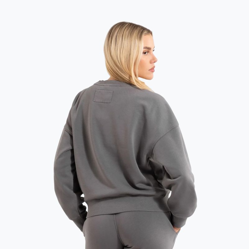 Hoodie Sweatshirt Damen Pitbull Manzanita Heart Crewneck Sweatshirt washed grey 3
