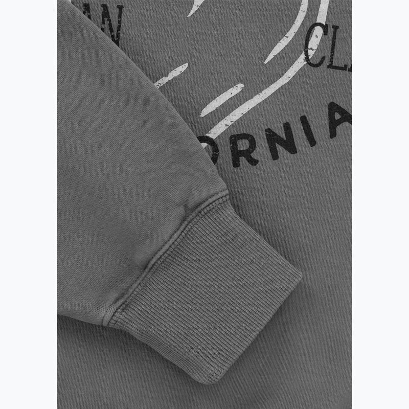 Hoodie Sweatshirt Damen Pitbull Manzanita Heart Crewneck Sweatshirt washed grey 8