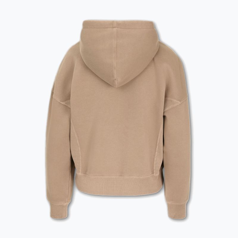 Hoodie Sweatshirt Damen Pitbull Manzanita Heart Hooded Zip Sweatshirt sand 4