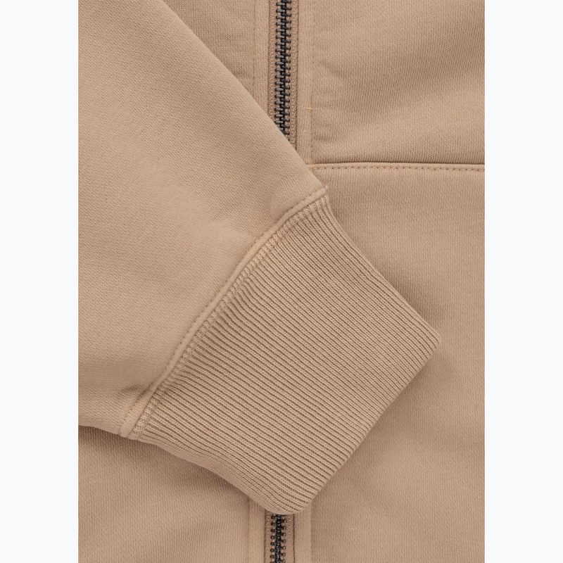 Hoodie Sweatshirt Damen Pitbull Manzanita Heart Hooded Zip Sweatshirt sand 7