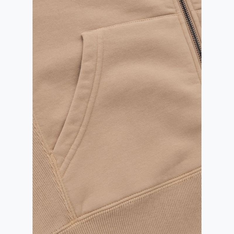 Hoodie Sweatshirt Damen Pitbull Manzanita Heart Hooded Zip Sweatshirt sand 8