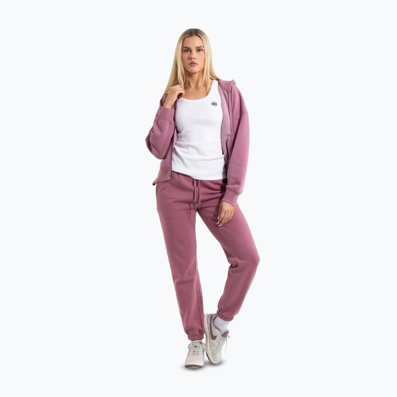 Hoodie Sweatshirt Damen Pitbull Manzanita Heart Hooded Zip Sweatshirt pink 2