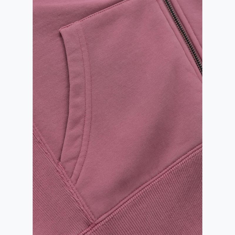 Hoodie Sweatshirt Damen Pitbull Manzanita Heart Hooded Zip Sweatshirt pink 11