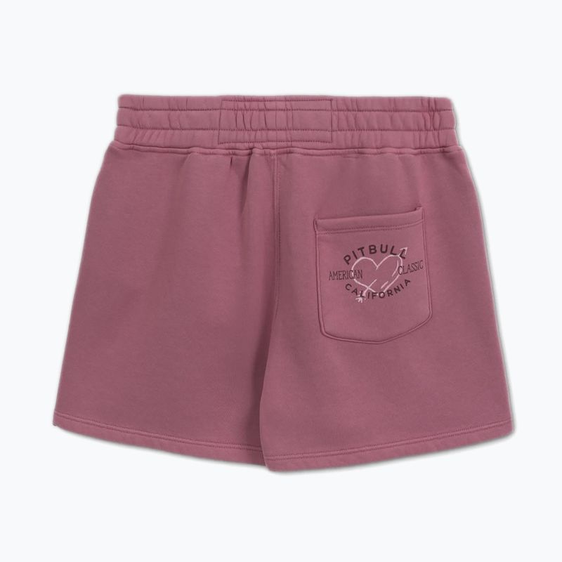 Damen Shorts Pitbull Manzanita Heart pink 5
