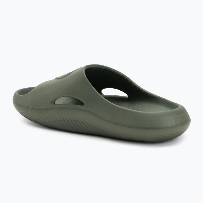 Badeschlappen Herren Pitbull Jade olive 3