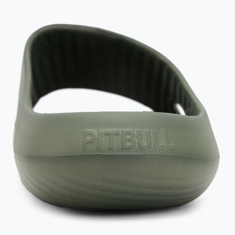 Badeschlappen Herren Pitbull Jade olive 6