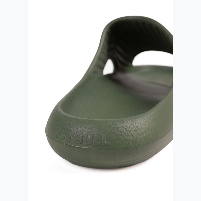 Badeschlappen Herren Pitbull Jade olive 9