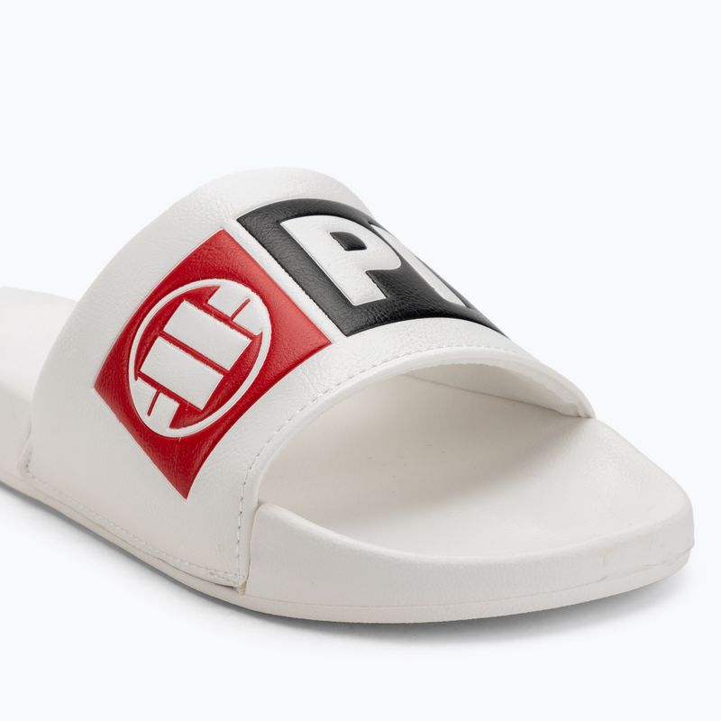 Pitbull Hilltop weiße Herren-Flip-Flops 7