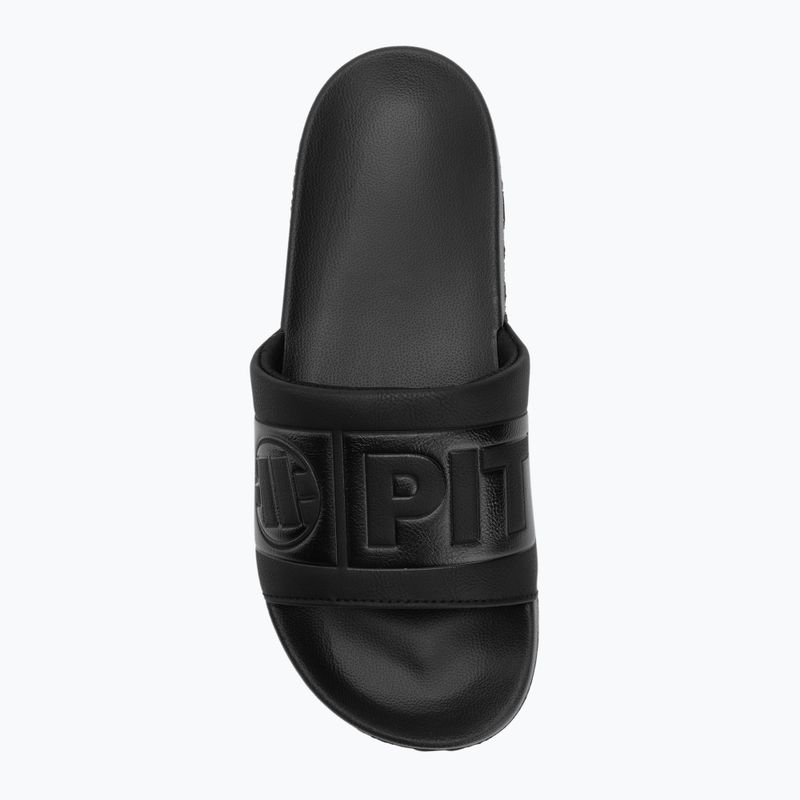 Badeschlappen Herren Pitbull Hilltop black/black 5