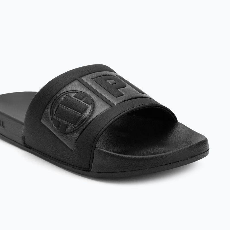 Badeschlappen Herren Pitbull Hilltop black/black 7