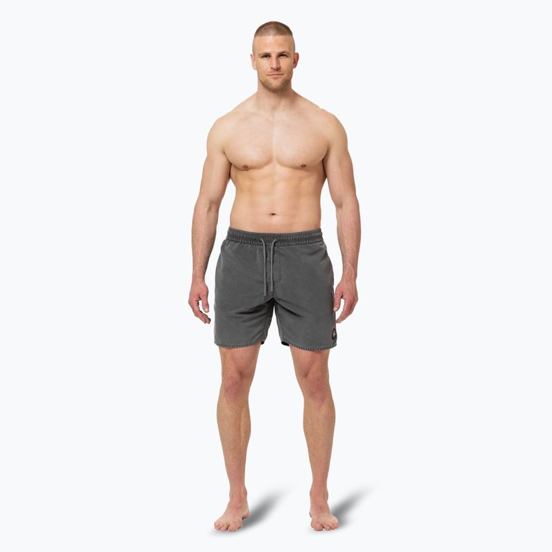 Herren Pitbull Balfour Badeshorts dunkel graphit 2