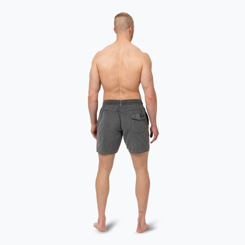 Herren Pitbull Balfour Badeshorts dunkel graphit 3