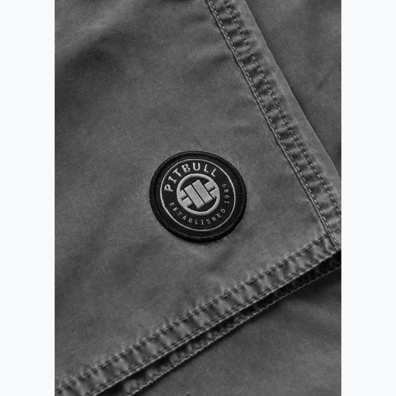 Herren Pitbull Balfour Badeshorts dunkel graphit 6