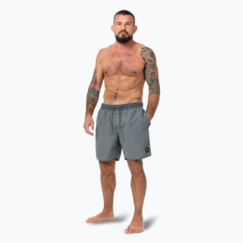 Herren Pitbull Balfour Feld grau Badeshorts 2
