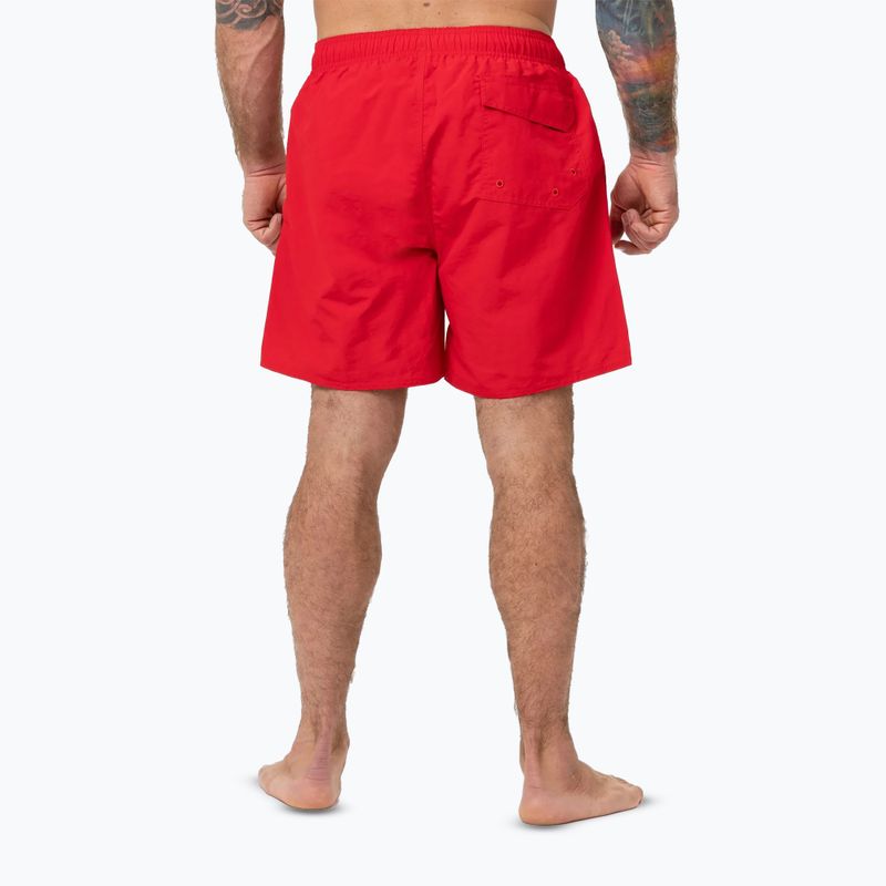 Pitbull Crownhill red Herren-Badeshorts 3