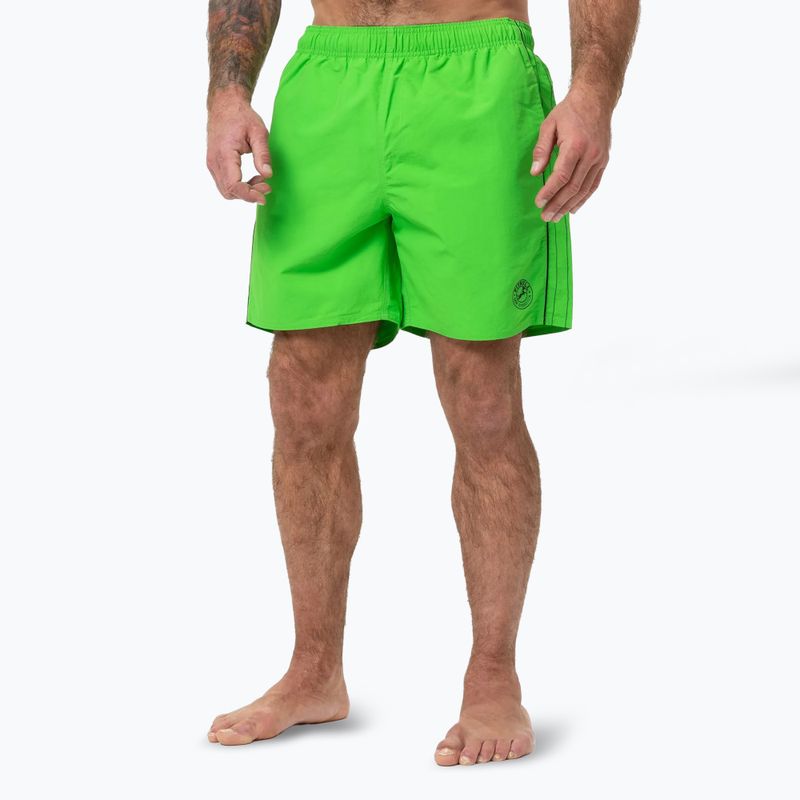 Pitbull Crownhill Herren Badeshorts fluo grün 4