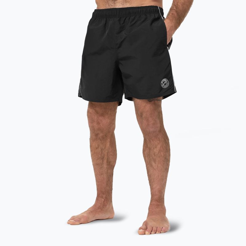 Herren Pitbull Crownhill Badeshorts schwarz 4
