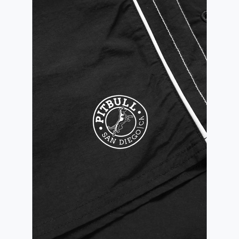 Herren Pitbull Crownhill Badeshorts schwarz 6