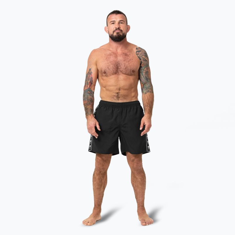 Herren Pitbull Blackmore Badeshorts schwarz 2