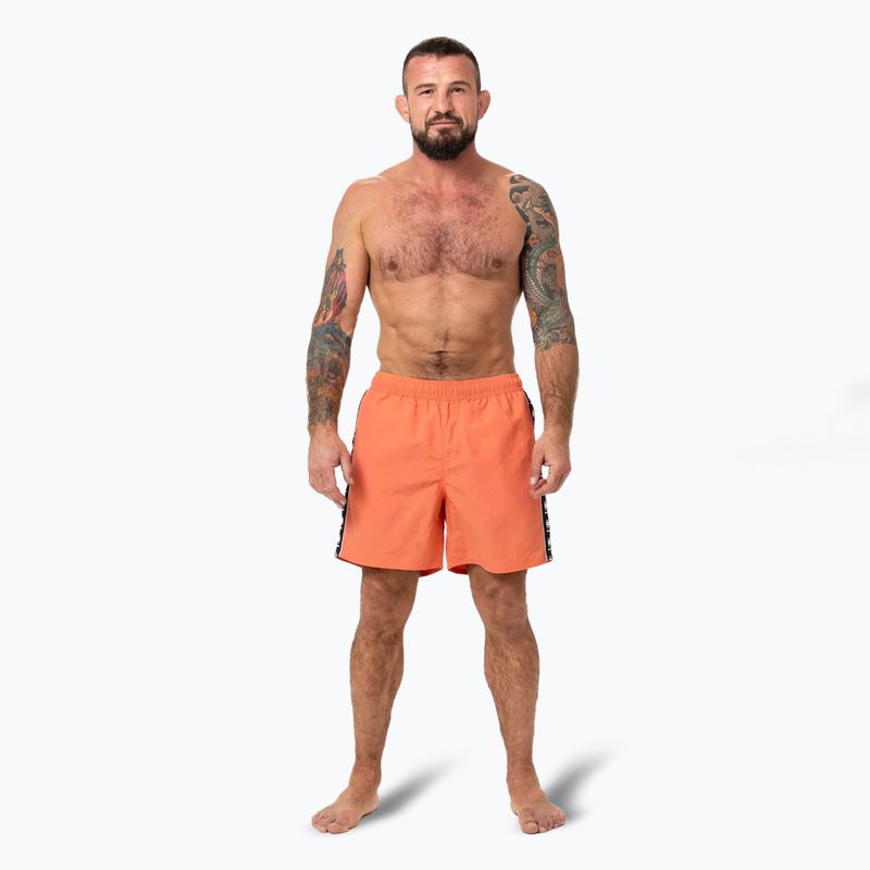 Pitbull Blackmore Herren Badeshorts in hellem Lachs 2