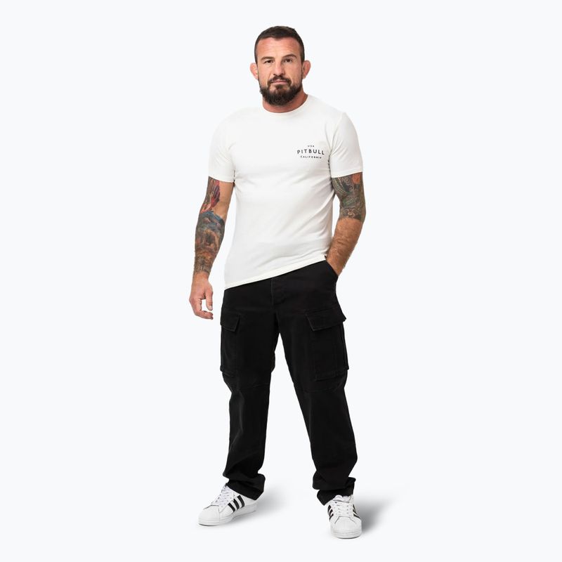 Pitbull USA Herren-T-Shirt CAL off white 2
