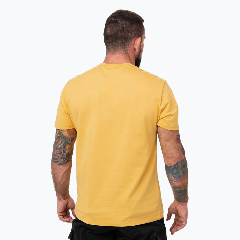 Herren Pitbull San Diego Ins. T-Shirt blassgelb 3