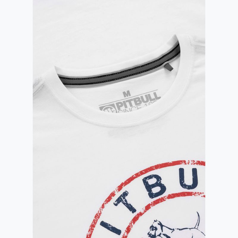 Pitbull San Diego Herren-T-Shirt Ins. weiß/blau 6
