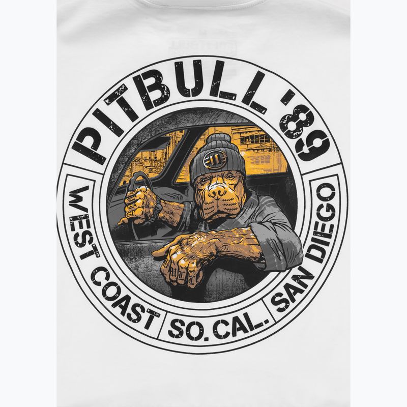 Herren Pitbull Driving t-shirt weiß 5