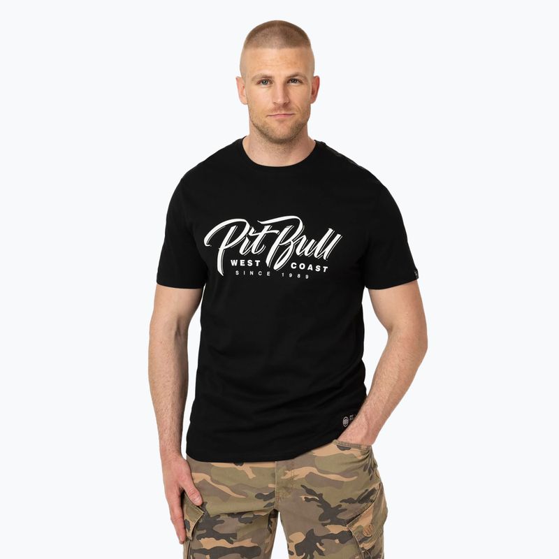 Pitbull El Jeffe Herren-T-Shirt schwarz
