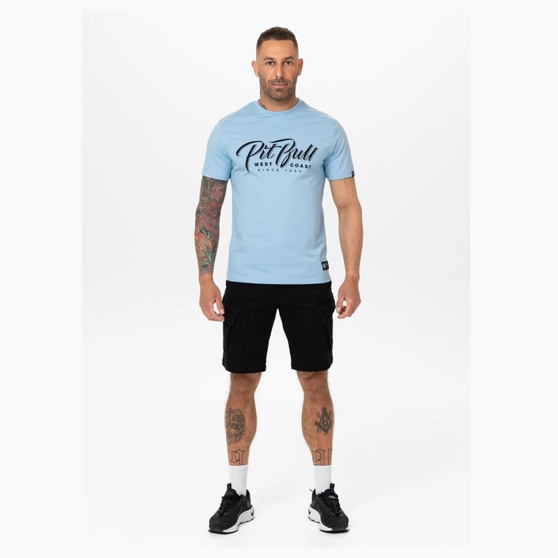 Pitbull El Jeffe Herren-T-Shirt hellblau 2