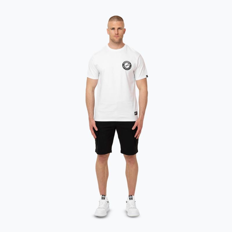 Pitbull San Diego CA Herren-T-Shirt schwarz/weiß 2