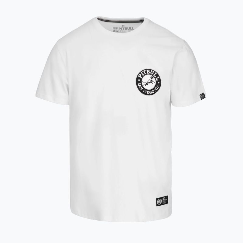 Pitbull San Diego CA Herren-T-Shirt schwarz/weiß 5