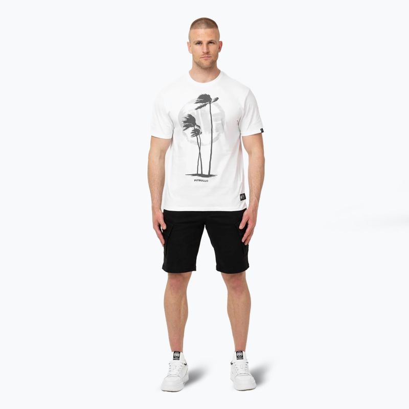 Pitbull Palms Herren-T-Shirt weiß 2