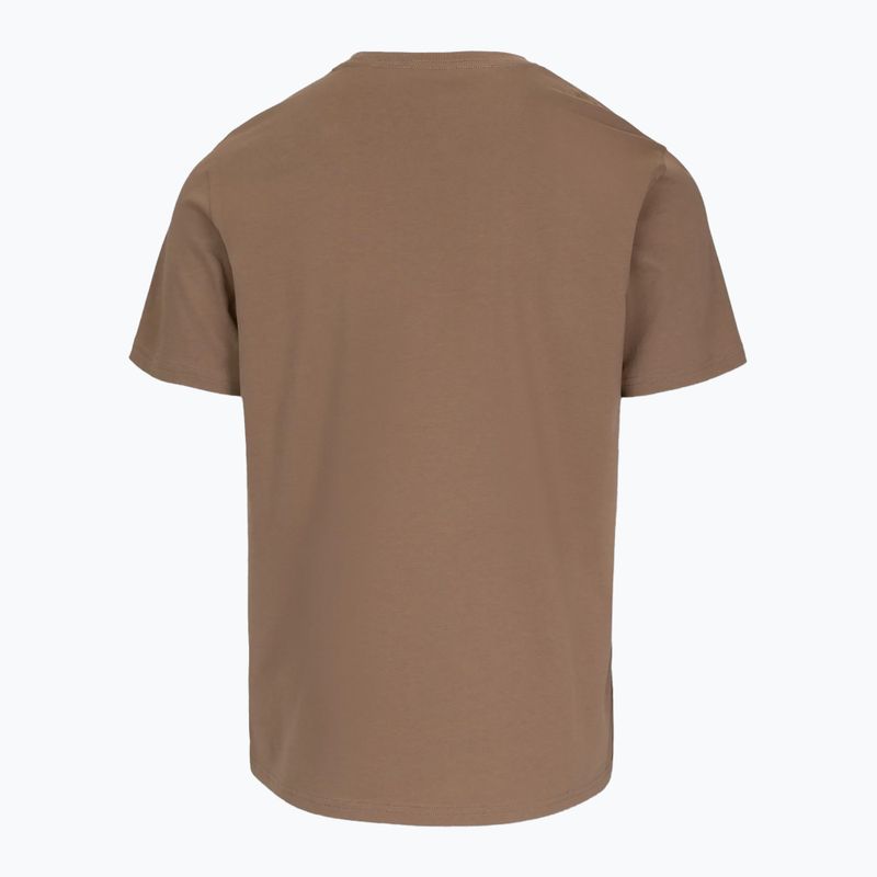Herren Pitbull Logo Palmen braun savana t-shirt 5