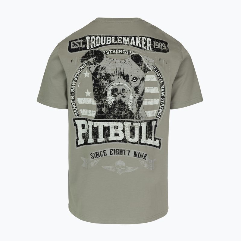 Pitbull Troublemarker staubigen Salbei Männer-T-Shirt 2