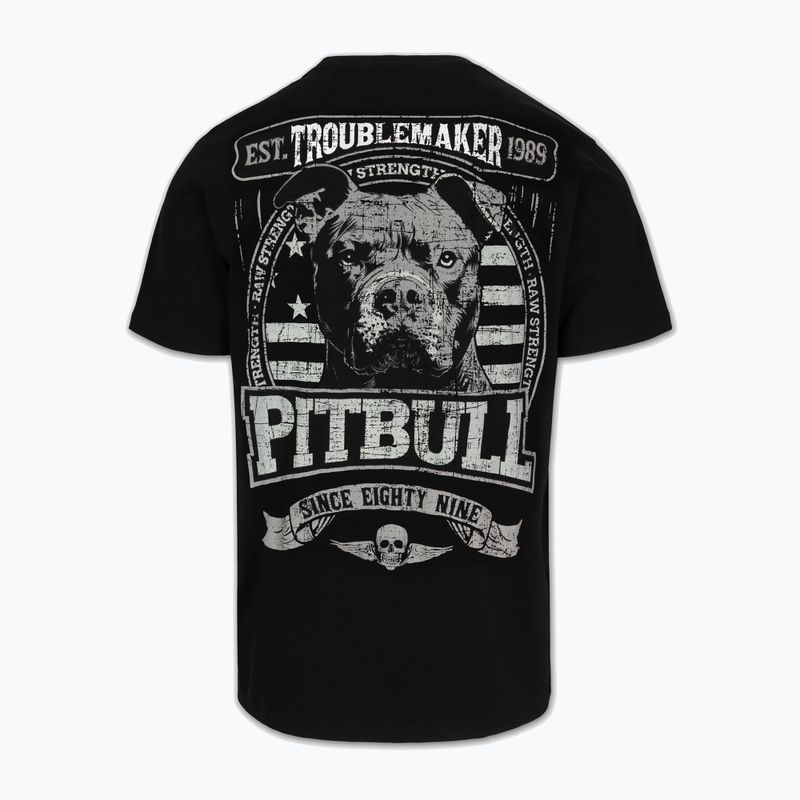 Pitbull Troublemarker Herren-T-Shirt schwarz 2