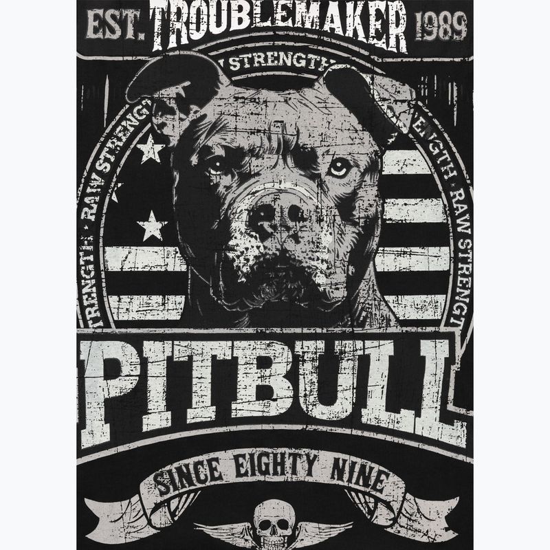 Pitbull Troublemarker Herren-T-Shirt schwarz 4