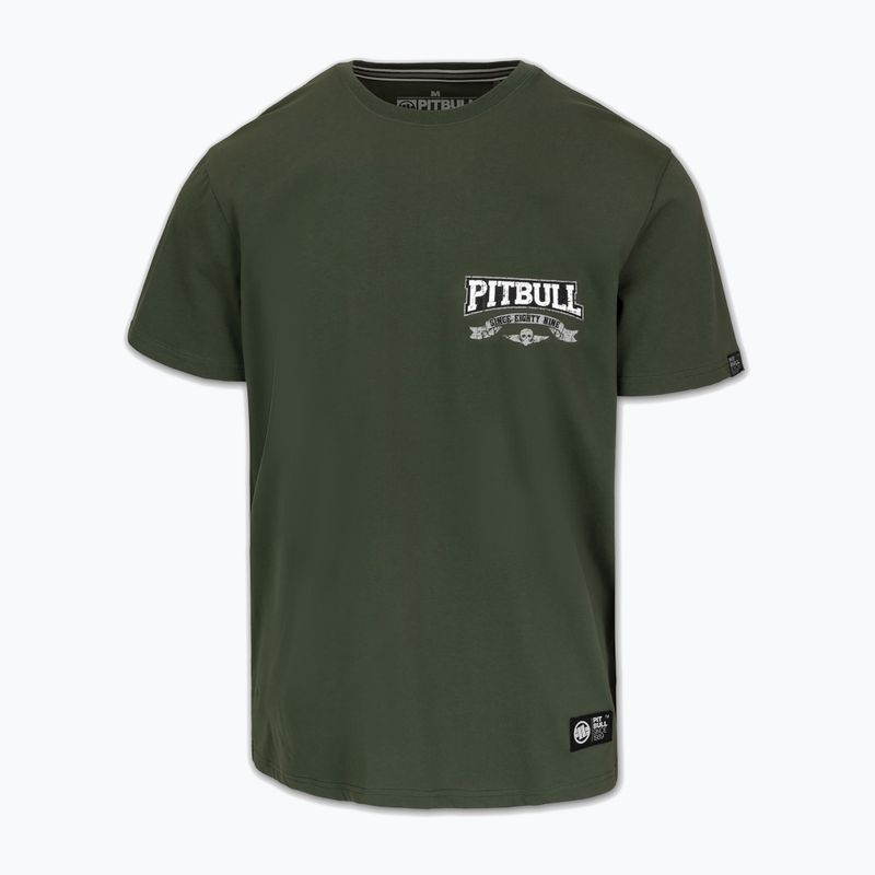Pitbull Troublemarker Herren-T-Shirt altgrün