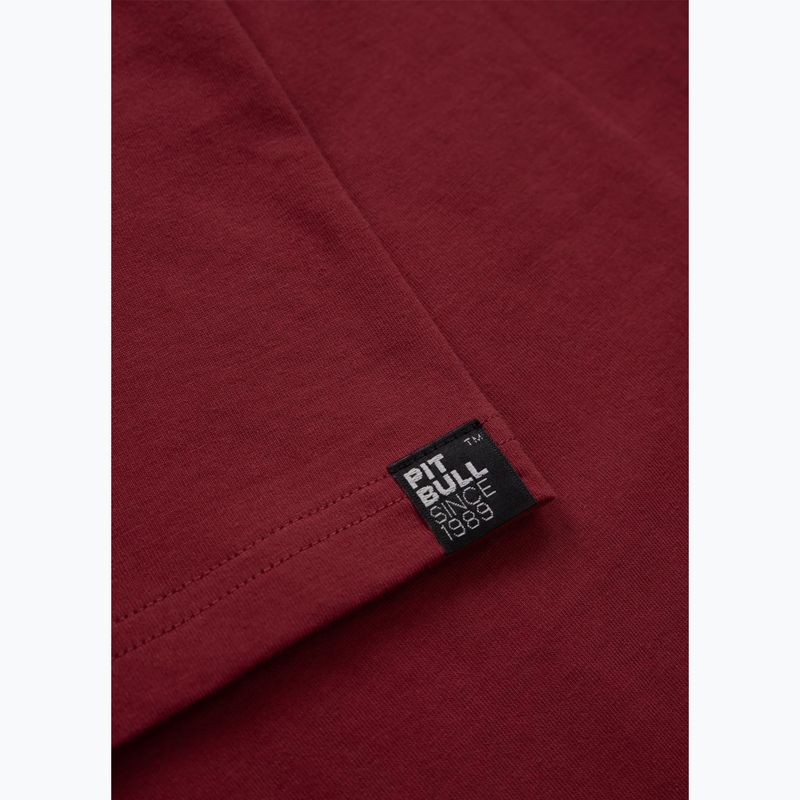 Pitbull Shot für Shot Herren-T-Shirt weinrot 7