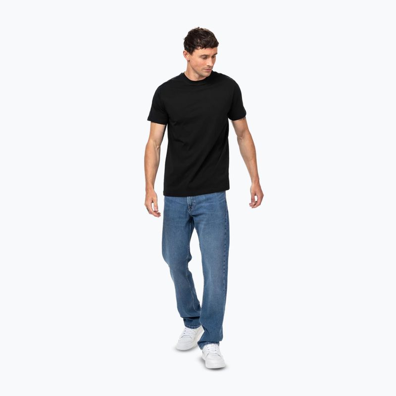 Herren Pitbull Tape Nugget t-shirt schwarz/schwarz 2