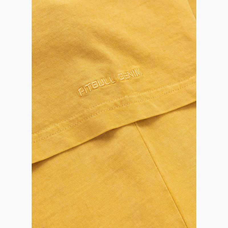 Pitbull Open Beach Herren-T-Shirt gewaschen gelb 9