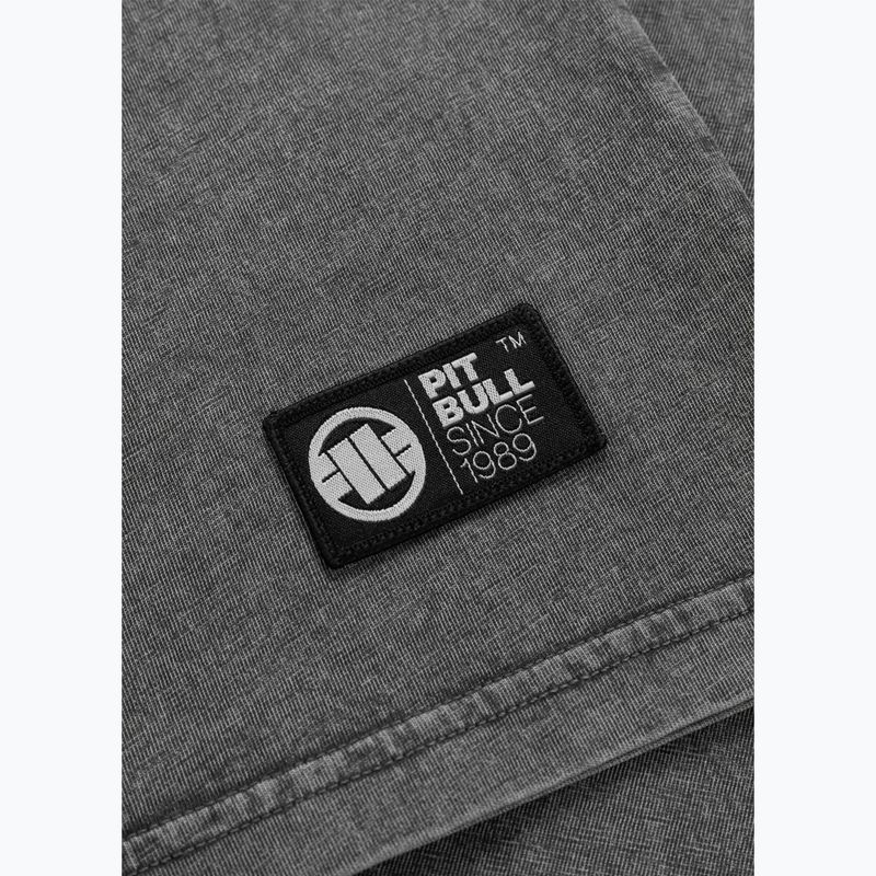 Pitbull Mt. Fuji Herren-T-Shirt gewaschen grau 8