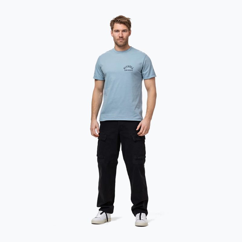 Pitbull Männer pazifikblau t-shirt 2