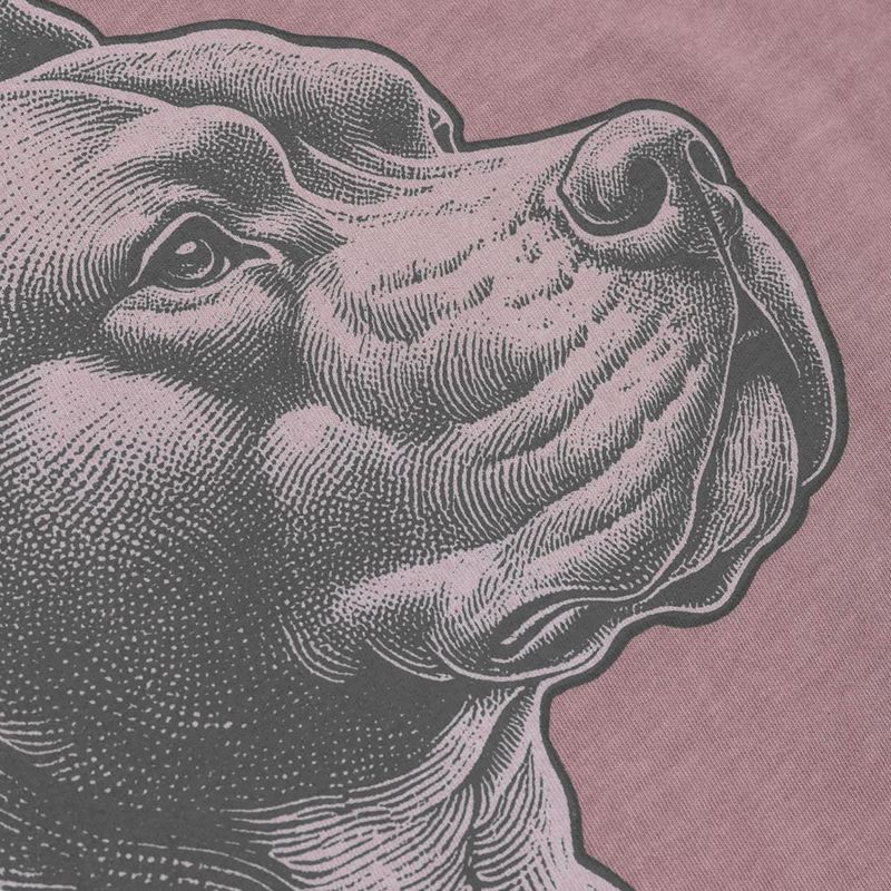 Pitbull Männer pazifischen staubigen Burgunder-T-Shirt 6