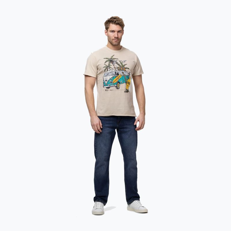 Pitbull Herren Open Beach ultraleichtes Sand-T-Shirt 2