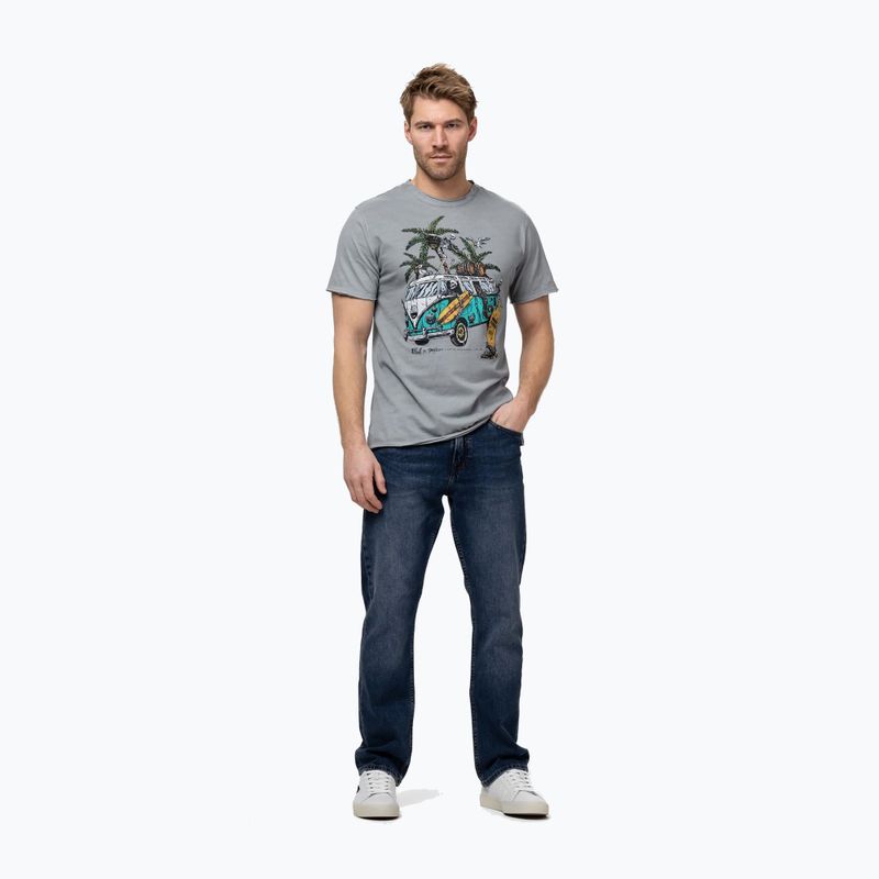 Pitbull Herren Open Beach T-shirt grau 2