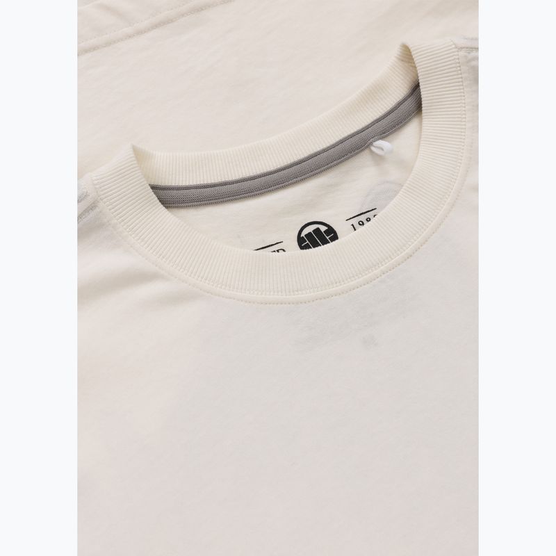 Pitbull Graffiti aus weißem Männer-T-Shirt 3