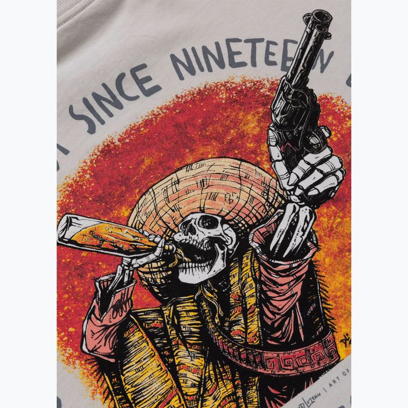 Pitbull Shot For Shot Herren-T-Shirt weiß/blau 5